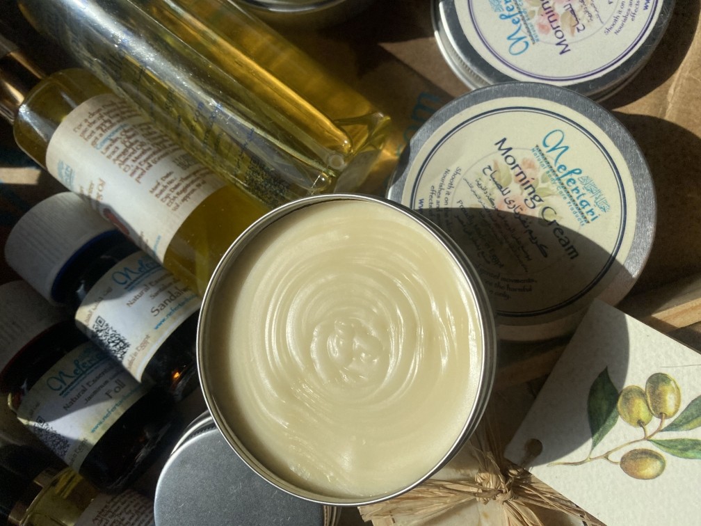 埃及nefertari奶油面霜玫瑰金银花