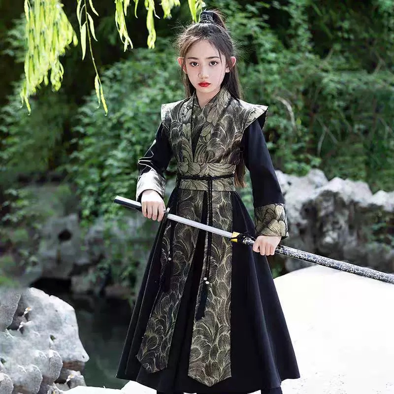 女童武侠汉服花木兰侠客儿童古装