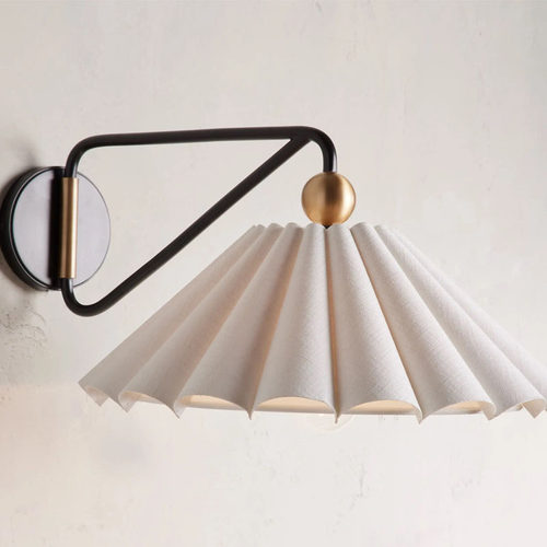 中古风卧室床头壁灯复古高级感