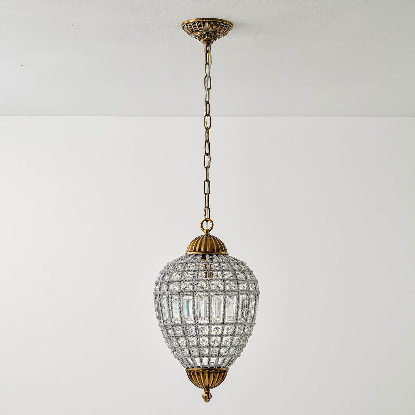 法式高级设计师水晶灯客厅餐厅高级感温誓浪漫卧室房间灯艺术灯具