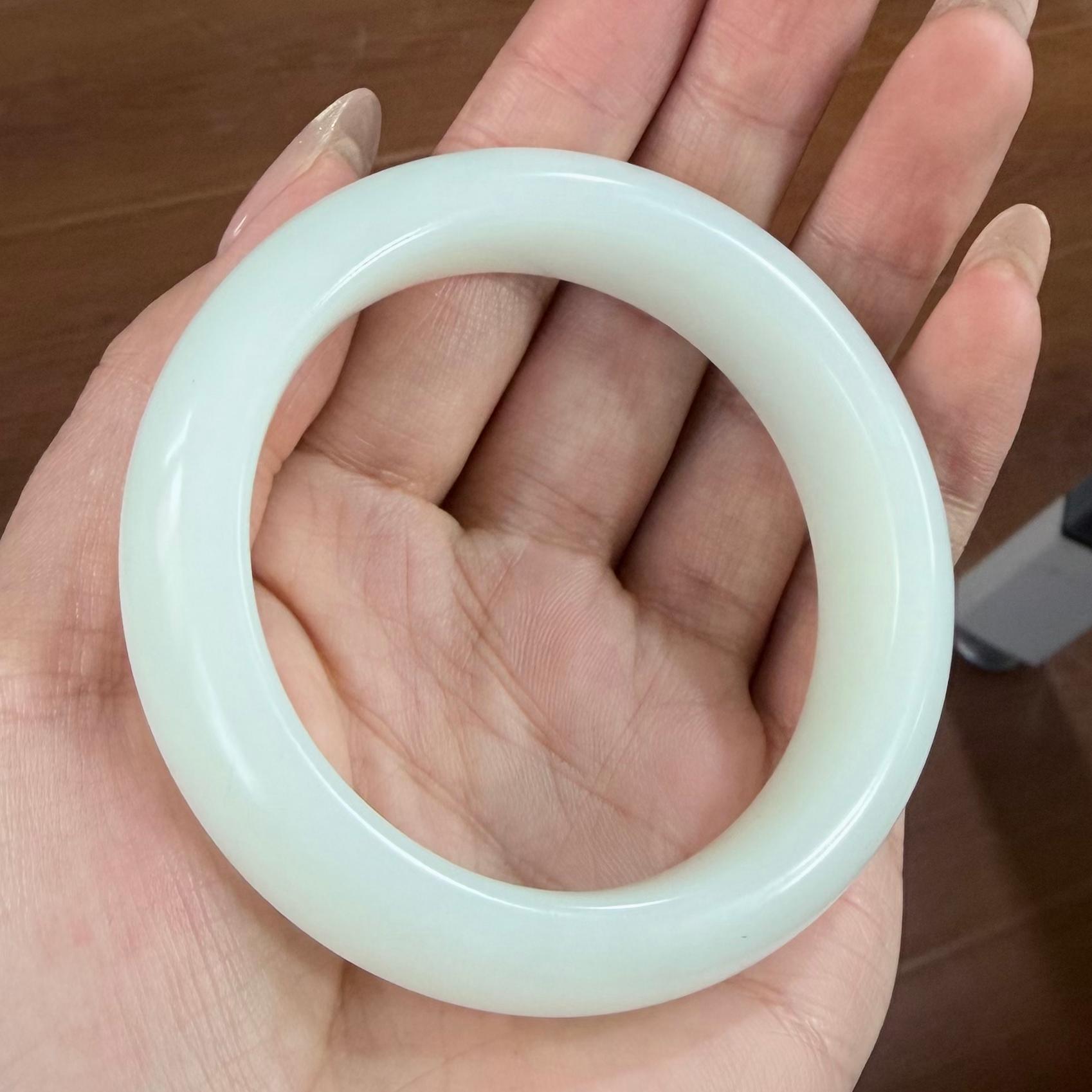 天花板羊脂玉轮胎手镯   挂件平安扣平安无事牌