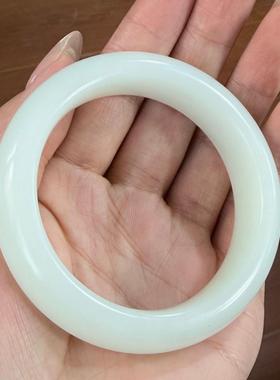 天花板羊脂玉轮胎手镯   挂件平安扣平安无事牌