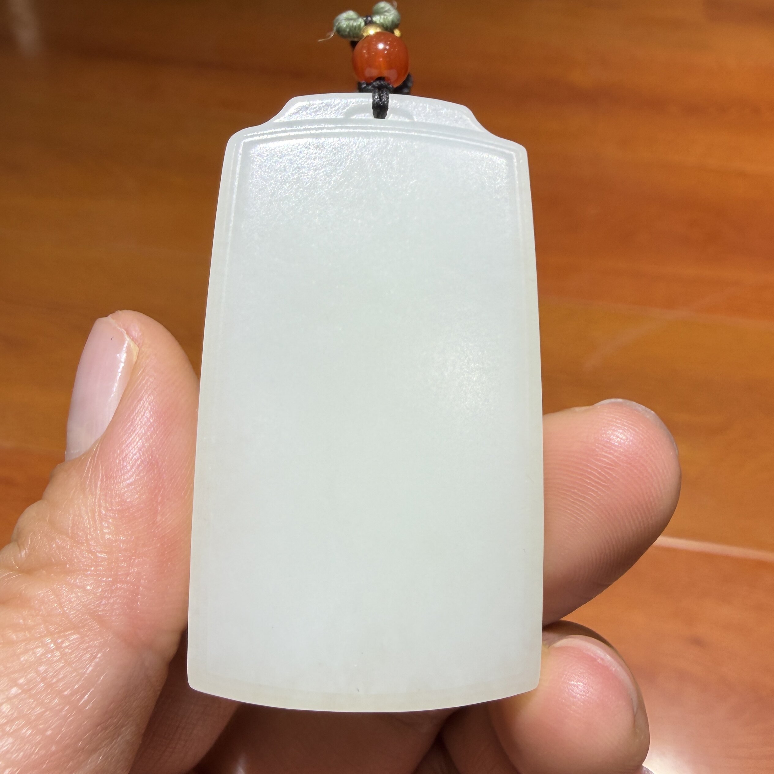 新疆和田白玉籽料无事牌挂件 貔貅手把件摆件玉石雕刻培训学校