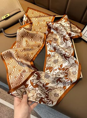 100%桑蚕丝飘带秋季时尚百搭
