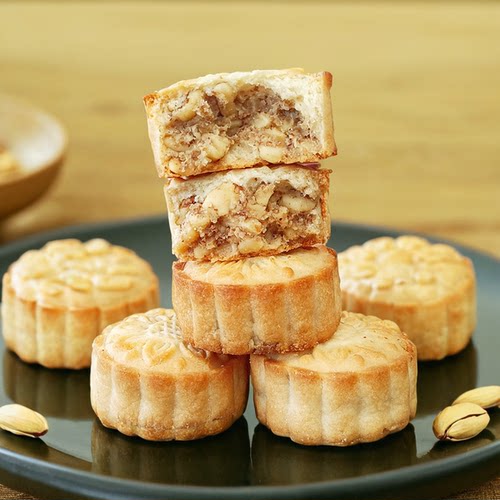 酥脆广元中子核桃月饼