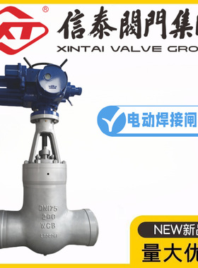 XT信泰阀门集团Z961H-100/160/200/320C铸钢电动焊接闸阀高温