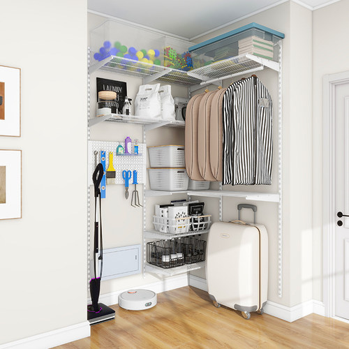 美达斯放行李箱包包置物架多层