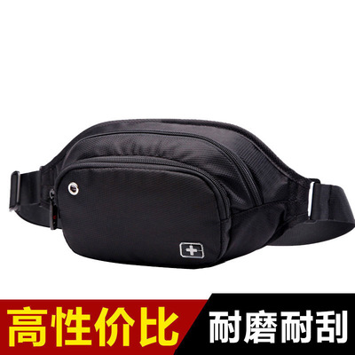 瑞士军刀腰包男女牛津布收银包户外休闲运动手机钱包现货