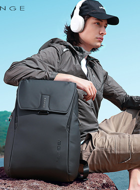 bange新款背包男双肩包休闲大容量电脑书包大学生backpack