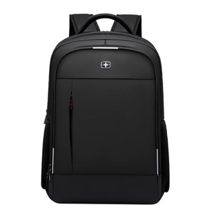 瑞士军士刀双肩包男士大容量高中生书包商务轻便旅行背包15/17寸