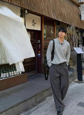 九0416韩国东大门男装夹克-8503445春季清新通勤新潮纯色时装正品