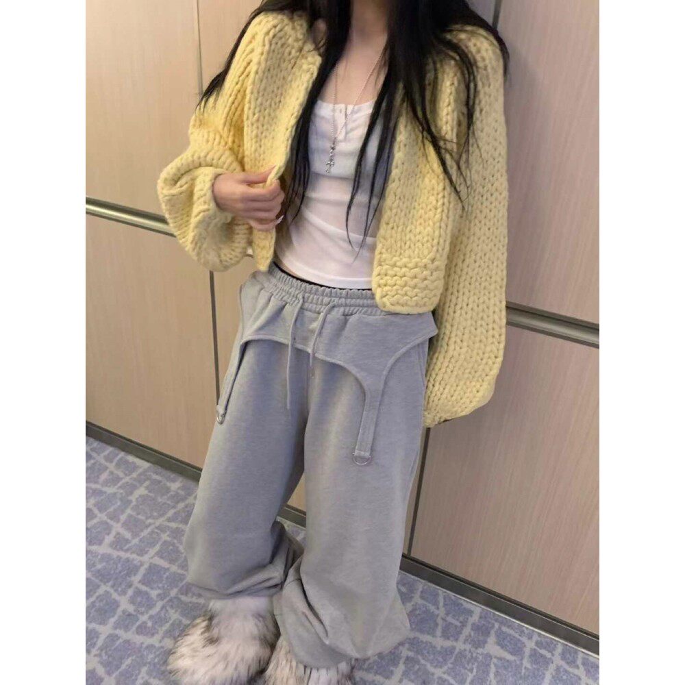 九1015韩国东大门毛衣区VIRKIN-8671242新款魅力直邮大气甜美经典