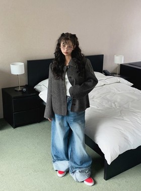 九0921韩国东大门运动牛仔裤区FORMAL-8650633冬季新潮正品舒适