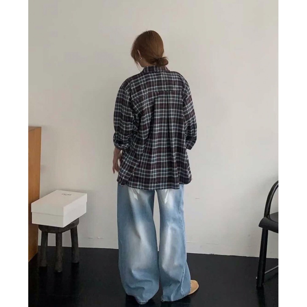 九0921韩国东大门衬衫-区seolo-8649942清新甜美欧美秋冬时装韩版