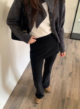 九1015韩国东大门裤子裙裤区Logarden-8670298学院正品百搭冬款