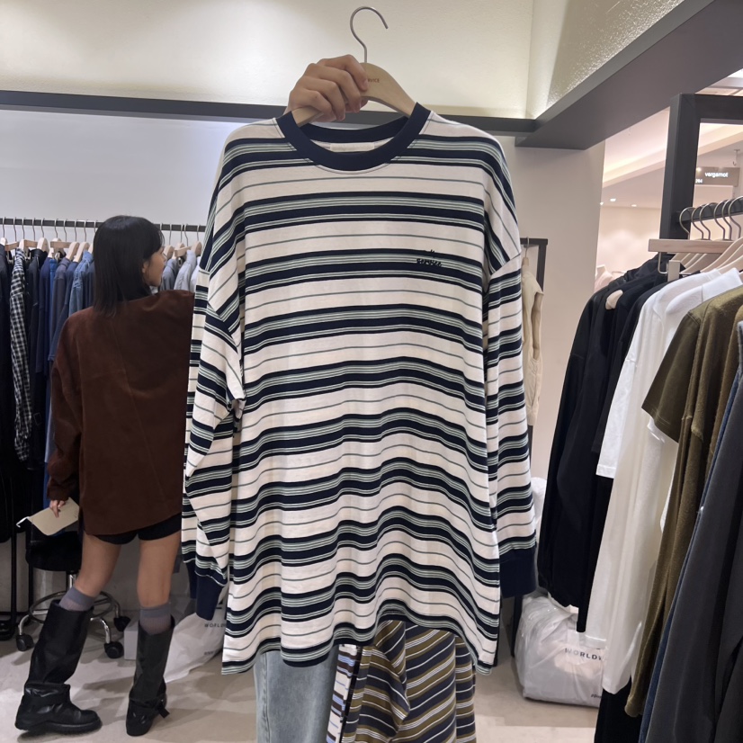 八0816韩国东大门运动瑜伽T恤区4374339别致甜美百搭秋冬都市韩版