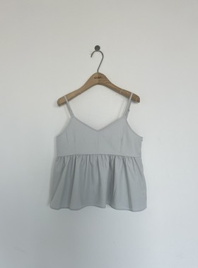 八0816韩国东大门背心热销区4378048简约直邮学院甜美优雅秋冬