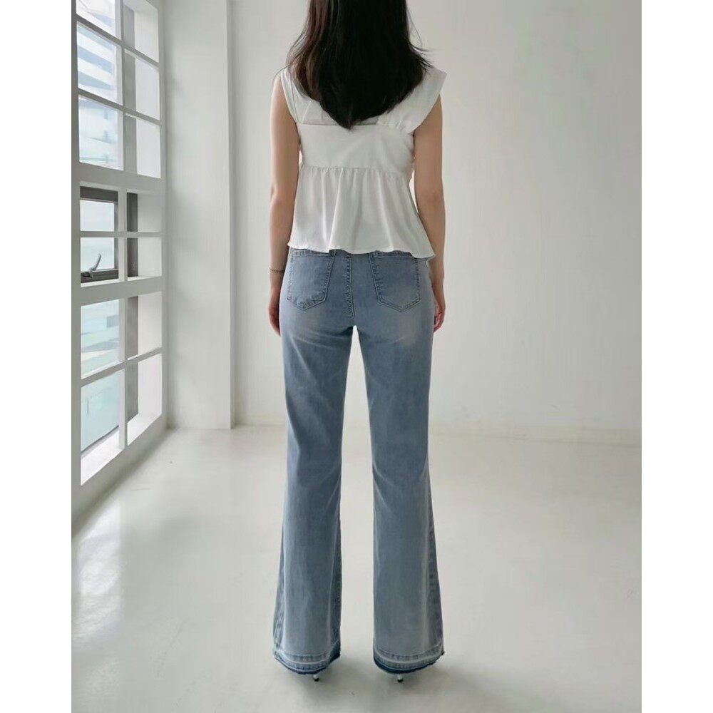 九0704韩国东大门运动牛仔裤区HowLuk-8577043可爱气质夏季精致