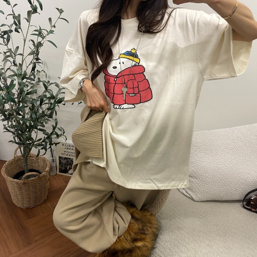 八1221韩国东大门T恤加绒区4551763别致正品风格冬款都市新款档口