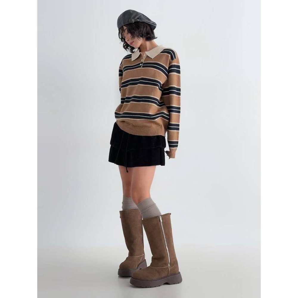 九1108韩国东大门毛衣区NODI-8691252欧美秋季街舞通勤精致冬季