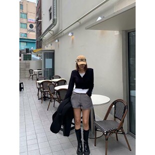 九1015韩国东大门运动短裤区BEENS-8669637经典可爱时装冬季英伦