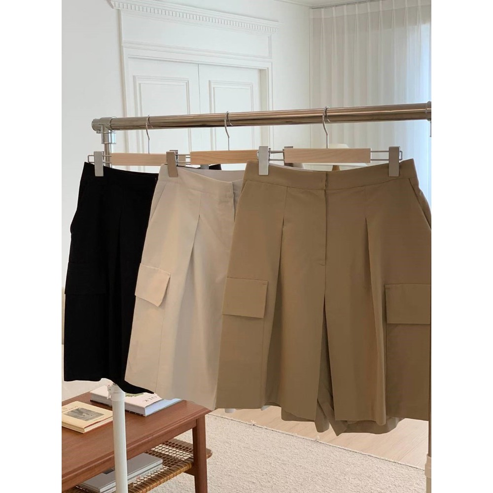 九0725韩国东大门运动短裤1区Jrun-8594782时装休闲简约直邮端庄