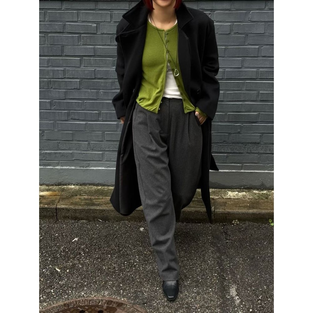 九1015韩国东大门大衣区OVERNEAR-8668773甜美魅力秋冬清新韩版