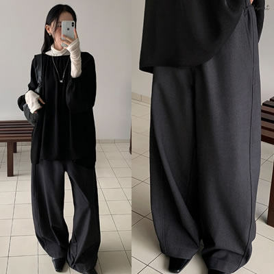 五1214韩国直邮alit-tle-b-- 休闲裤5063607区甜美简洁秋冬高端