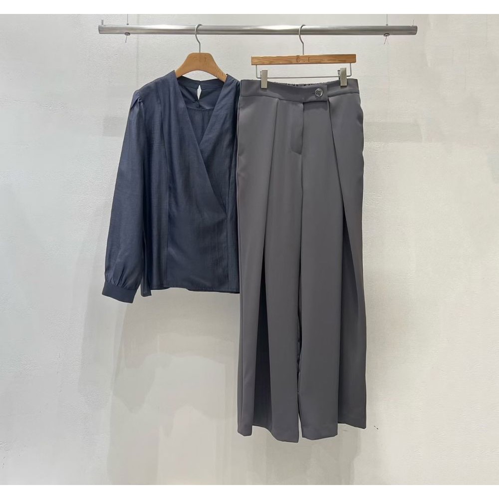 九1108韩国东大门休闲长裤区GI-8690831潮流直邮都市甜美简约秋冬