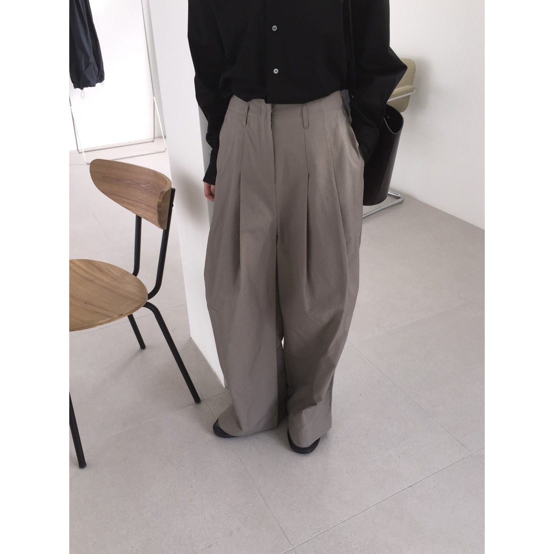 八0904韩国东大门休闲长裤区4412087新款简洁直邮洋气甜美复古