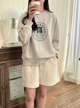 九1108韩国东大门t恤区NOTTINGHAM-8691621直邮都市甜美简约秋冬