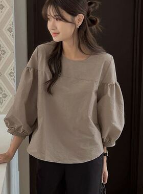 六0903韩国正品j-oamom-60846 衬衫区休闲舒适直邮高档人气原宿