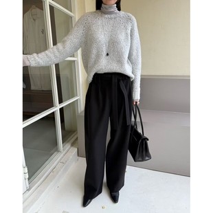 正品 8723467风格 高端休闲 区LamagiePie 九1211韩国东大门针织衫