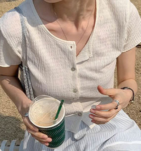 五0613韩国直邮tren-dy-apparel-- 针织衫5056407区修身通勤洋气