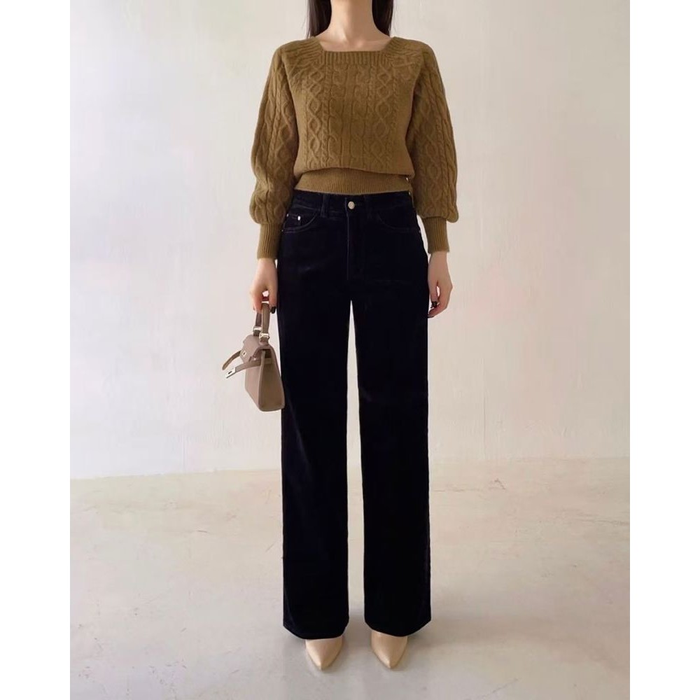 九1108韩国东大门运动牛仔裤区HowLuk-8692749大气冬季个性正品