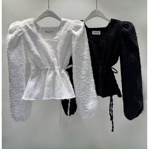 九1211韩国东大门衬衫-区Belita-8723903通勤魅力纯色知性正品