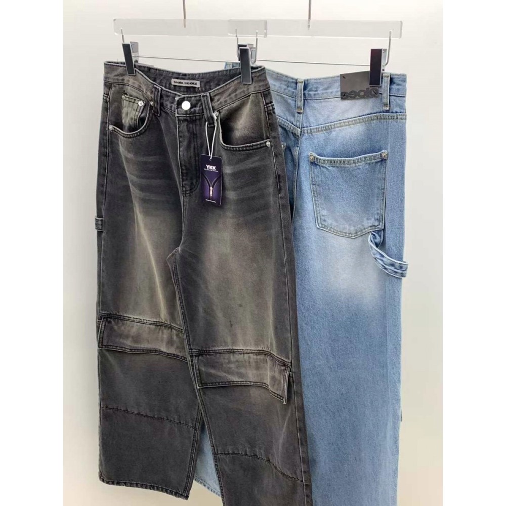 九0921韩国东大门运动牛仔裤区seolo-8649939修身人气浪漫秋季