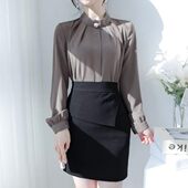 欧美可爱清新冬季 8751162韩版 精致 区OPN 九0315韩国东大门衬衫