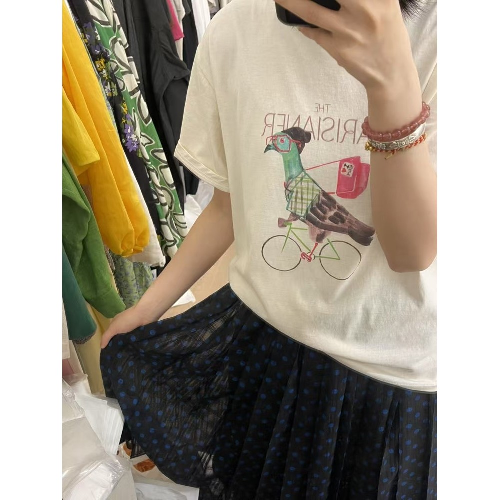 九0517韩国东大门t恤区DOHWAJI-8534911炸街直邮街头人气风格春季