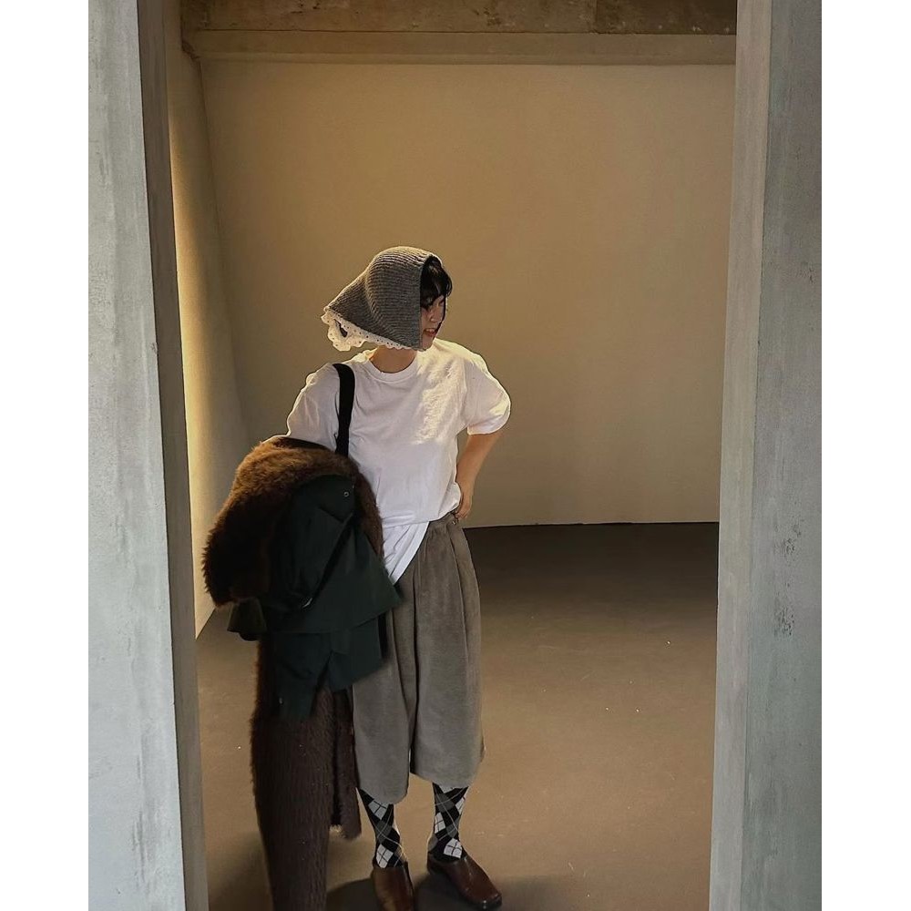 九1108韩国东大门t恤区ELF-8691678秋季街舞通勤精致冬季新潮正品