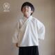 满呐推荐 上衣男童年服 原创汉服斜襟交领打底中衣绒绒保暖长袖