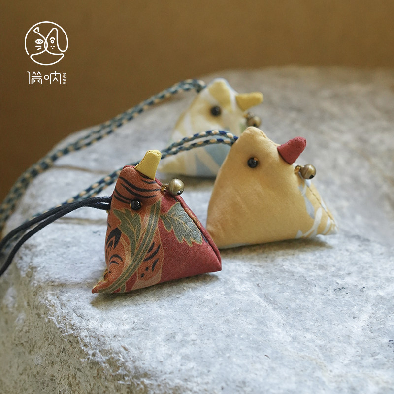 满呐夏季原创中式端午小鸡香囊驱蚊芳香挂脖艾叶香包,居家日用,香包/香囊,淘宝优惠券,粉丝福利购,淘宝优惠卷