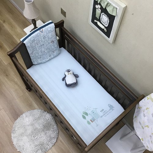 夹薄棉床笠透气针织宝宝婴幼儿