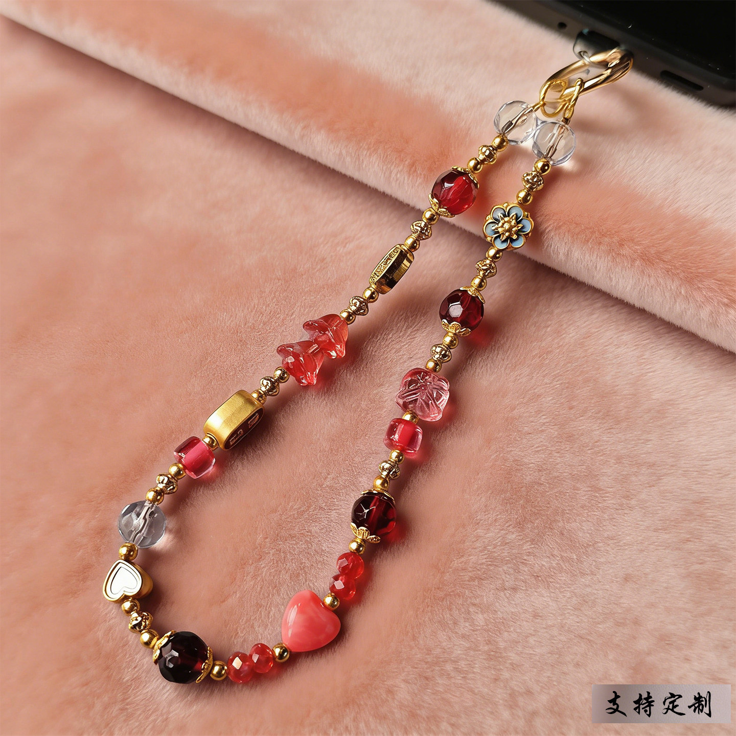 手机链文创可爱哈莉奎茵小丑女通用喜庆挂饰小挂件生日礼物吊坠