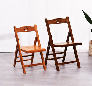 楠竹实木折叠凳子便携式小板凳钓鱼凳矮凳凳儿童凳可折叠靠背椅子