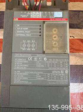 原装正品ABB软启动器PS S 142/245-500L价格详谈