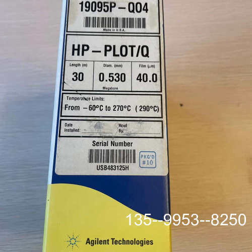 原装正品HP-PLOT/Q气相色谱柱，型号19095P-Q价格详谈