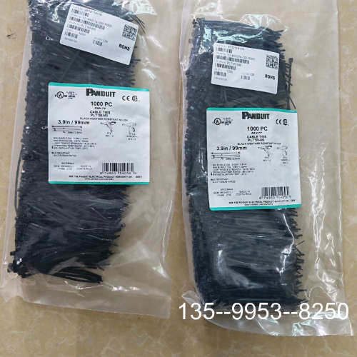 原装正品原装泛达 PLT1M-M0 原厂 黑色扎带 捆扎价格详谈