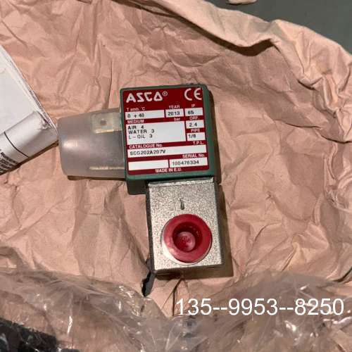 原装正品原装 ASCO电磁阀SCG202A207V，适用于空气、价格详谈