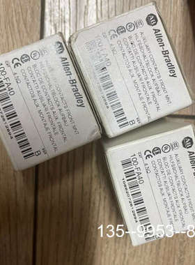 原装正品ALLEN BRADLEY 100-FA40新品100FA4价格详谈